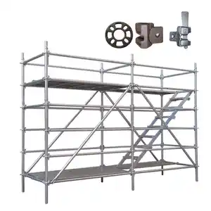 China Construction Material Hot Dipped Galvanized Layer Andamios Ringlock Scaffolding For Modern Scaffolding