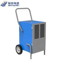 Déshumidificateur d'air portable électrique commercial et industriel WETWELLS 220V 50L/D pour sous-sol, livraison rapide