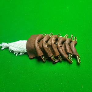 Ensemble de pointes de billard, 6 pièces, en cuir et corne de fer, durables pour les tables de billard et de snooker - Product Image 4