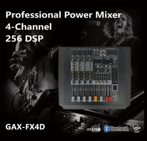 GAX-FX4D专业调音台256 DSP混响声音<span class=keywords><strong>2</strong></span>*400瓦输出48V USB混音器音乐会派对卡拉ok工作室 - Product Image 6