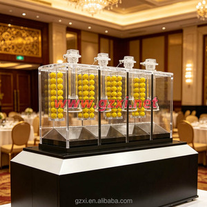 Macchina Automatica per Lotto, Bingo e Keno con 4 Estrattori <span class=keywords><strong>di</strong></span> Palline, Attrezzatura Elettronica per Lotterie, Giochi d'Arcade, Club e Estrazioni Fortunate Commerciali - Product Image 2