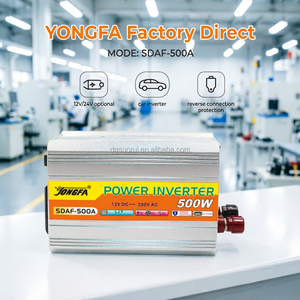 Inversor de Onda Sinusoidal Modificada YongFa Serie <span class=keywords><strong>SDAF</strong></span> 12V 220V 250W-2000W Monofásico con Certificación CE para Uso Solar/Doméstico con Protección Completa - Product Image 1