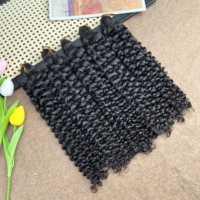 Extensions de cheveux humains au crochet, qualité supérieure, 12A Grade, 100% naturelles, non traitées, Cabello Humano Vietnamit, Deep Wave