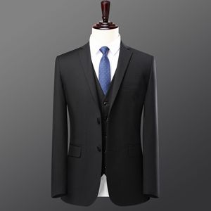 Set Completo da Uomo di Alta Qualità Venduto Separatamente: Abito Professionale Slim da Cerimonia (Giacca + Camicia + Pantaloni) per Ufficio - Product Image 2