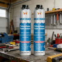 MU CHAO A11 500ml Mousse adhésive polyuréthane ignifuge pour usage en construction, produit chimique isolant monocomposant