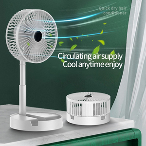 PY2122 7inch Mini Plug-in <b>Folding</b> Desktop Fan USB Powered <b>Plastic</b> 3-Speed Air Cooling Fan for Home Office Without Battery - Product Image 3