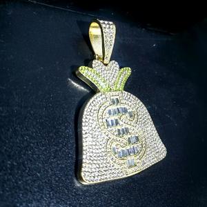 Nuevo Collar Hip Hop de Gengar para Hombre, Colgante de Monstruo Pequeño Élfico con Cuerda, Aleación de Circonio, Ideal para Bodas, Compromisos, Fiestas y Aniversarios - Product Image 3