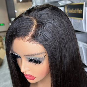 Nguyên Việt Nam Bán Tự Nhiên Glueless Brazil HD Ren Con Người Phía Trước Ren Tóc Miễn Phí Tóc Giả Mẫu Các Nhà Cung Cấp Cho Xem Xét - Product Image 3