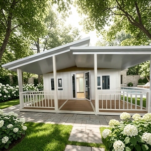 Cabanes préfabriquées, chalets de villégiature, maisons de jardin, kits de chalets <span class=keywords><strong>en</strong></span> bois, bureaux modulaires préfabriqués, maisons conteneurs, hôtels conteneurs de qualité supérieure - Product Image 1