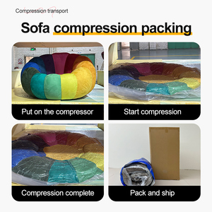 Chất lượng cao nhỏ & quá khổ Modular nén cắt <span class=keywords><strong>sofa</strong></span> cho phòng khách & hội thảo hình vuông đồ nội thất - Product Image 5