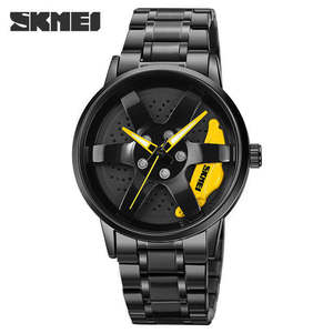 <span class=keywords><strong>Skmei</strong></span> 1787 Logo personnalisé hommes montre haute qualité japon Movt roue de batterie montre à Quartz Reloj - Product Image 4