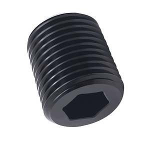 ปลั๊กปิดท่อหัวอัลเลนขนาด 1/8 นิ้ว NPT, อะลูมิเนียม 6061-T6 ชุบสีดำ, รับแรงดัน 1500PSI, ข้อต่อเกลียวสำหรับระบบไฮดรอลิกและยานยนต์ - Product Image 4