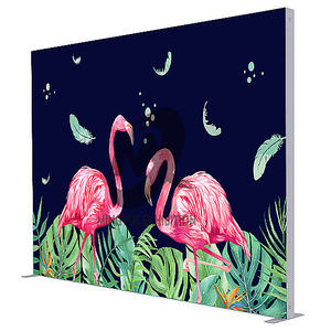 Seg chuyên nghiệp hình chữ nhật <span class=keywords><strong>lightbox</strong></span> với khung nhôm và căng thẳng vải Backlit quảng cáo cho triển lãm thương mại - Product Image 6
