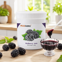 HENGZHI 1,2 kg moerbeien fruitsiroop concentraat fruitjam bubble tea ingrediënten met boba one-stop service