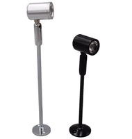 Lampe de table LED pour vitrine à bijoux pour centres commerciaux 1W 3W mini éclairage à angle réglable lampe spot lampe sur poteau