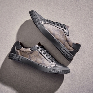 2024 all'ingrosso della fabbrica comode <span class=keywords><strong>scarpe</strong></span> basse con cinturino leggero autunno moda nera <span class=keywords><strong>scarpe</strong></span> Casual da <span class=keywords><strong>uomo</strong></span> - Product Image 3