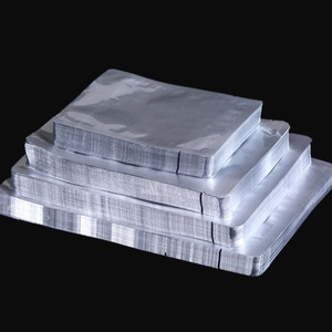 Bolsa de Aluminio Mate de Calidad Pura, Sellada, con Logotipo Plateado, en Varios Tamaños, <span class=keywords><strong>Precio</strong></span> de Fábrica, Venta al por Mayor, Envío Inmediato - Product Image 2