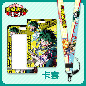 Porte-cartes d'anime, porte-<span class=keywords><strong>badge</strong></span> avec cordon pour téléphone, porte-clés, cordon pour porte-cartes <span class=keywords><strong>My</strong></span> <span class=keywords><strong>Hero</strong></span> <span class=keywords><strong>Academia</strong></span> - Product Image 4