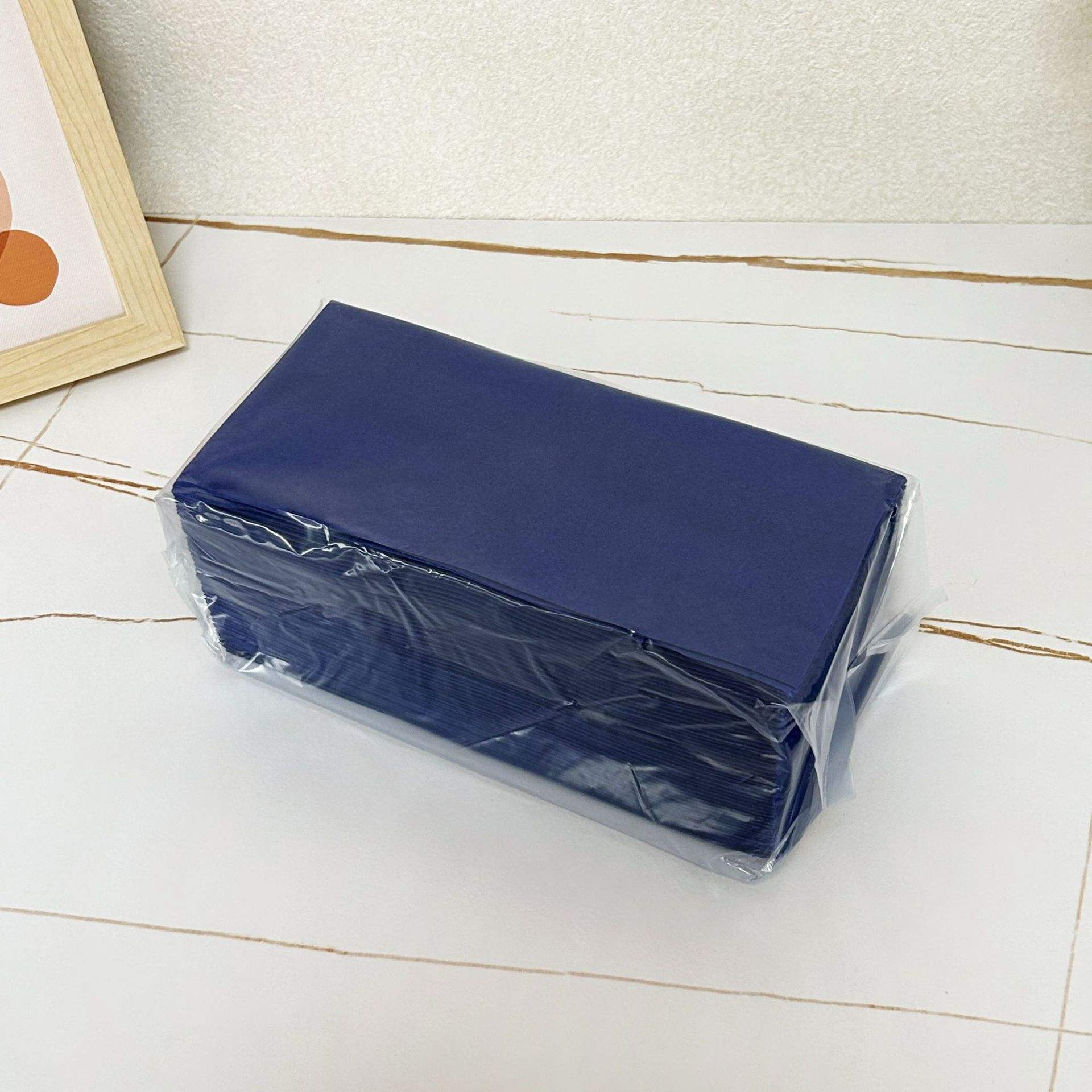 3043 serviettes bleu royal sans poussière (50 pièces)