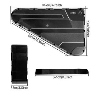 DIY Triangle Hard <span class=keywords><strong>Case</strong></span> Ebike Batterie, 48V 52V 60V 72V 20-35Ah, pour 3000W 5000W Kit de conversion de <span class=keywords><strong>vélo</strong></span> <span class=keywords><strong>électrique</strong></span> - Product Image 4
