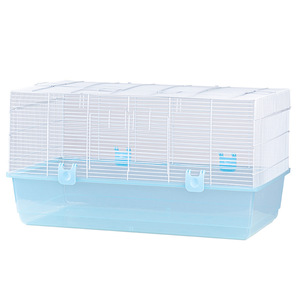 Hamster taban kafes 80cm büyük altın ayı yüksek şasi tam Set koşu tekerlek düğmesi kapatma ile çevre dostu plastik kafes - Product Image 1