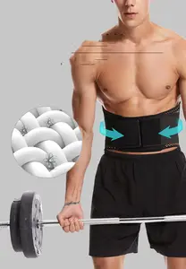 Fspg dây đai điều chỉnh được thanh nhôm thể thao thoáng khí nẹp thắt lưng bằng đồng đai giảm đau lưng
