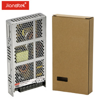Alimentation électrique industrielle AC/DC Jiangtek PFP-150 150W 12V 24V 36V 48V PFC sans ventilateur, télécommande marche/arrêt, tension constante, CE UL RoHS