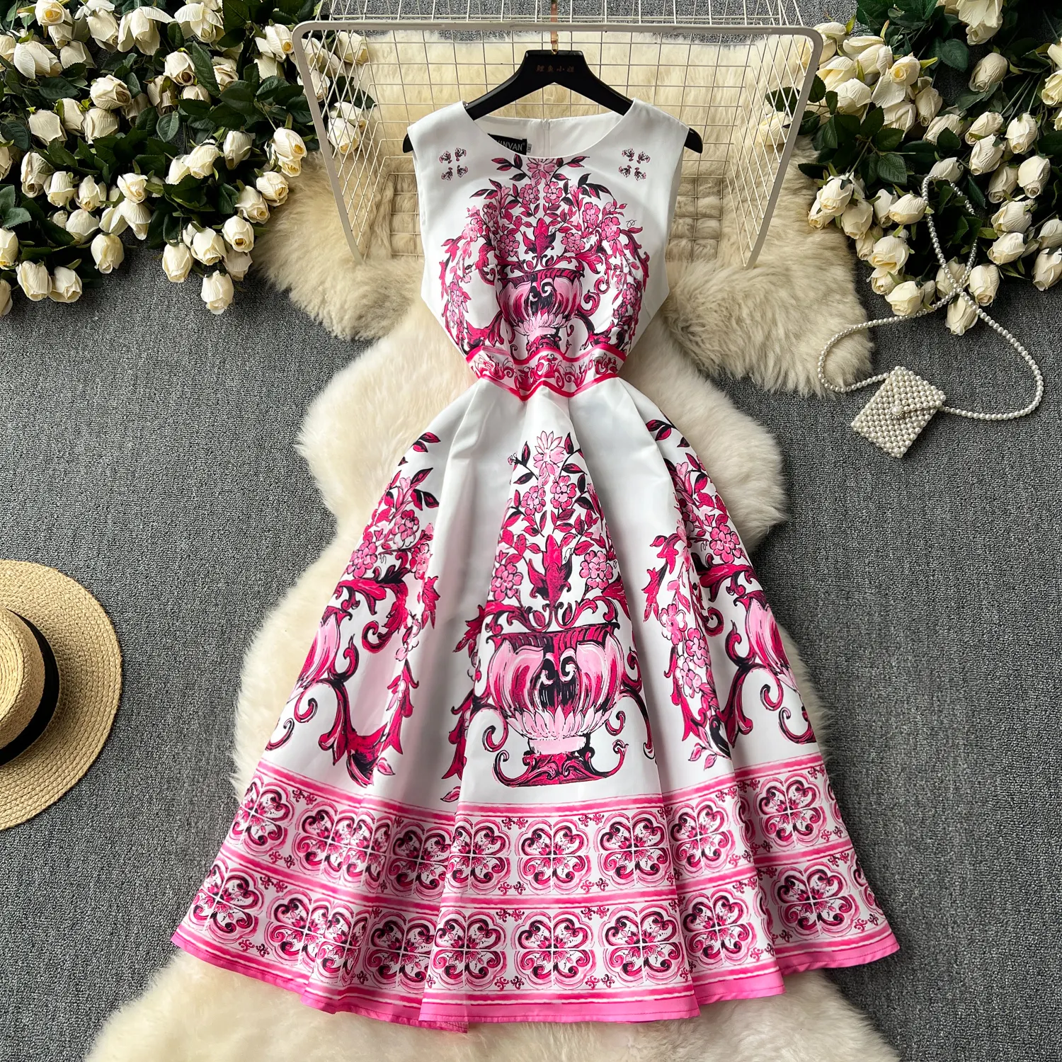● AVANDRESS ● Vintage Sleeveless Dress - 4COL Advance Apparels Renaissance Acidwash Sleeveless Dress 15221