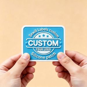 Premium Eco-Friendly Silicone Logo <b>Tags</b>, High Adhesion Custom Labels for Apparel & <b>Bag</b> Branding - Product Image 2
