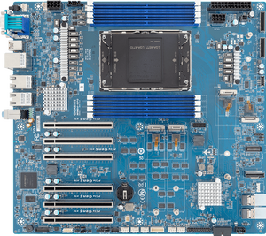 เมนบอร์ดเซิร์ฟเวอร์ MW94 RP0 ซ็อกเก็ตเดี่ยว รองรับ Intel Xeon W แพลตฟอร์ม 16 สล็อต DDR5 หน่วยความจำ 8 แชนแนล PCIe Gen5 x16 สล็อต  พอร์ต LAN แบบคู่ 10GbE - Product Image 3