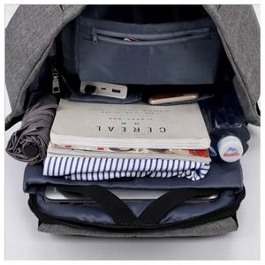 New Arrival Custom Outdoor School Laptop Travel Unisex Casual Sports Waterproof <b>Backpack</b> with USB Oxford Polyester - Product Image 4