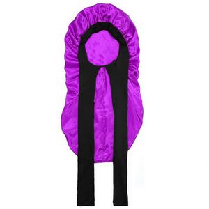 Silk Kids Elastic Satin <b>Bonnet</b> Night Sleep Hats <b>for</b> Toddler Teens Natural Curly <b>Hair</b> - Product Image 3