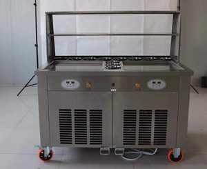 Siêu hiệu suất bằng thép không gỉ chiên <span class=keywords><strong>ice</strong></span> <span class=keywords><strong>cream</strong></span> máy cuộn - Product Image 3