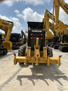 รถเกรดเดอร์มือสอง Caterpillar 140K ขับเคลื่อน 4 ล้อ |   เกรดเดอร์ขนาด 12 ฟุต รุ่น C7 เครื่องยนต์สำหรับงานหนัก พร้อมห้องโดยสารแบบ ROPS สำหรับงานก่อสร้างถนนและปรับระดับพื้นที่ - Product Image 5