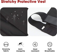 Gilet élastique personnalisé de haute qualité pour cheval, protège-épaules léger, protège-poitrine, housse de protection pour le ventre, équipement équestre