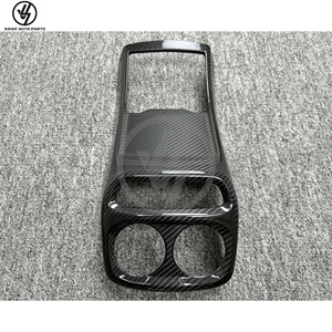 NUEVA Cubierta de Ventilación de Aire Acondicionado Trasera Interior de Fibra de Carbono Seca para Mercedes Benz Clase G W464 G500 G63 G580 2019-2024, Piezas de Automóvil - Product Image 2
