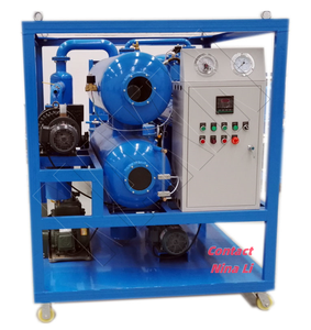 Transformateur de tension de rupture à double étage Purificateur d'huile Pompe à vide Filtre à huile pour installation électronique - Product Image 1