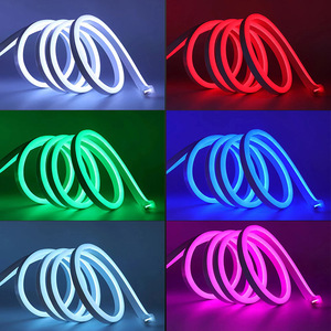 Bandes lumineuses LED néon RGBIC flexibles AC220V, télécommande, étanches IP65, en cuivre, garantie 2 ans, éclairage paysager Ra80 - Product Image 5