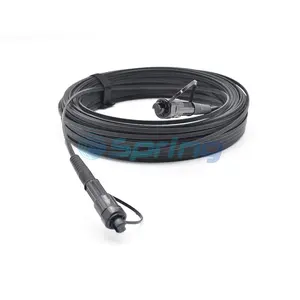 FTTH Fibra MINI SC Huawei Preconn Drop Cable montaje