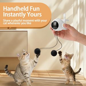 Automatic Irregular <b>Bounce</b> YoYo <b>Ball</b> Multi-function Electric Pet Cat Fishing Toys - Product Image 2