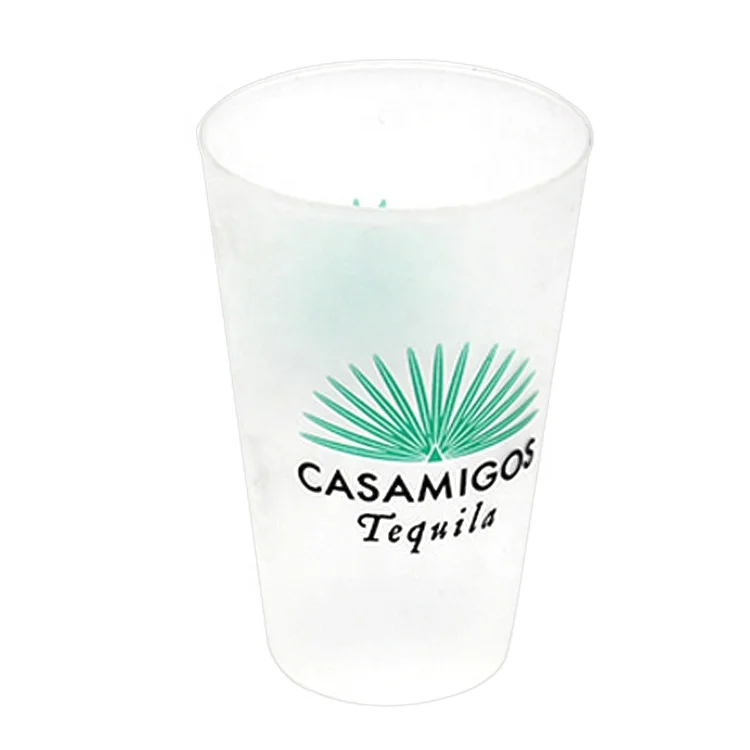 Taza de plástico reutilizable para beber, vaso de zumo esmerilado transparente, personalizado, para fiesta Oktoberfest, 12 oz, gran oferta