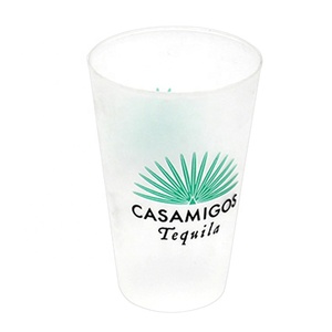 Hot Selling 12 Oz Plastic Reusable Drinking Cup Clear Frosted Juice Cup Custom Beer Cups For Oktoberfest Party