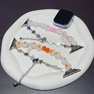 2025 <span class=keywords><strong>correa</strong></span> de reloj más vendida para <span class=keywords><strong>Apple</strong></span> <span class=keywords><strong>Watch</strong></span> 38/40/41/42/44/45/49mm correas de reloj inteligente de lujo con diseño de joyería - Product Image 2