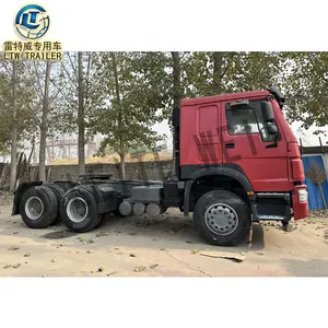 चीनी होओ 6x4 10 पहिया वाहन भारी शुल्क ट्रेलर हेड ट्रैक्टर 31hp 375hp 420hp ने ट्रैक्टर ट्रक की कीमत का इस्तेमाल किया