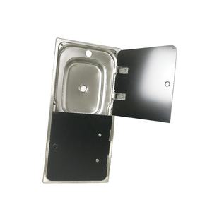 Estufa de gas RV Estufa de gas para yate con cubierta de vidrio Remolque RV 304 Fregadero de lavado de acero inoxidable - Product Image 4