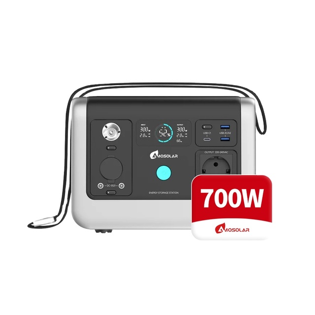 OEM ODM Power Station Solar Energy System 500w 700w1500W 2400W Lifepo4 Outdoor Solar Power Generator Portable Power Station