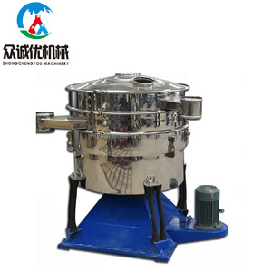 Separador de pantalla de vaso <span class=keywords><strong>Circular</strong></span> de gran capacidad Máquina agitadora de tamizado vibratorio de harina de yuca - Product Image 2
