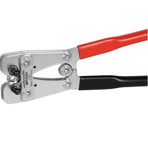 Pince à sertir industrielle Intercable en acier allié, à entrée supérieure, pour câbles tubulaires non isolés, connecteurs et cosses - Product Image 4