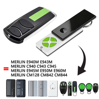 Télécommande de porte de garage MERLIN E960M, E950M pour MERLIN+ Security+ 2.0, 433,3/433,92/434,54 MHz
