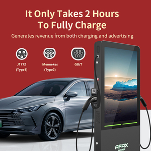 Customize New Energy Vehicles AC All-in-one EV Charger Fast <strong>Charging</strong> <strong>Station</strong> with Advertising Screen for Commercial Outside - Product Image 6
